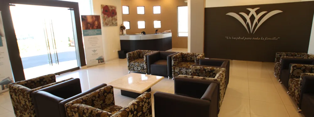 family hospital waiting room